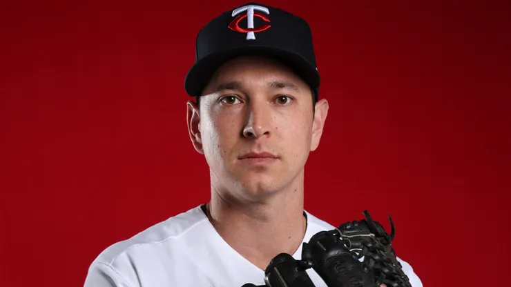 Matt Bowman #51 of the Twins poses for a photo during Spring Training.