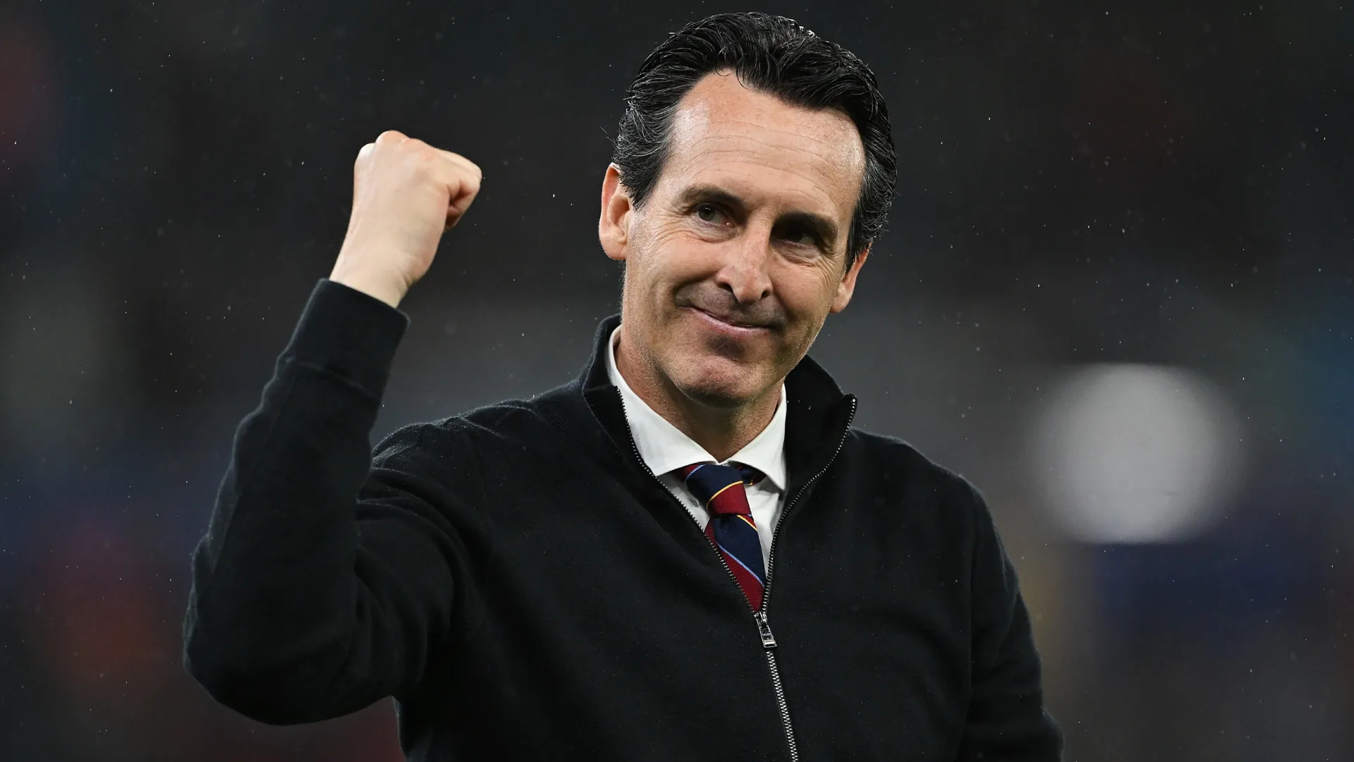 Aston Villa manager Unai Emery reacts following the Premier League match in 2024 (Source: Shaun Botterill/Getty Images)