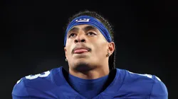 Jalin Hyatt #13 of the New York Giants at MetLife Stadium.