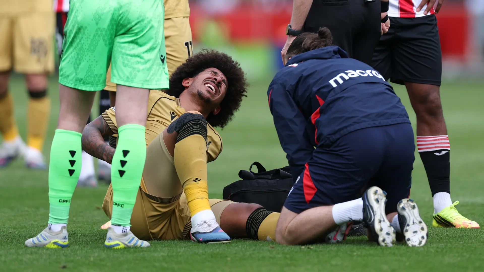 Chris Richards' injured