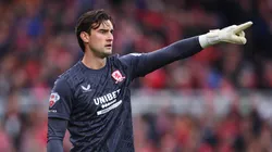 Sol Brynn of Middlesbrough gestures during the Sky Bet Championship Play Off Semi Final Second Leg match