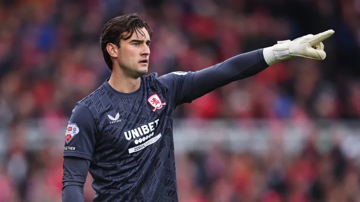 Sol Brynn of Middlesbrough gestures during the Sky Bet Championship Play Off Semi Final Second Leg match