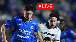 Jose Paradela of Cruz Azul and Jordan Carrillo of Pumas.
