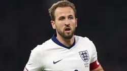 Harry Kane of England during the FIFA World Cup 2026 qualifier match.