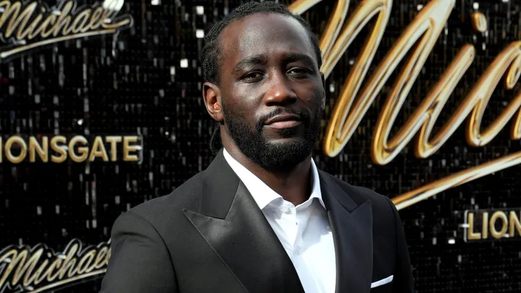 Terence Crawford attends Lionsgate's "Michael" Los Angeles premiere.