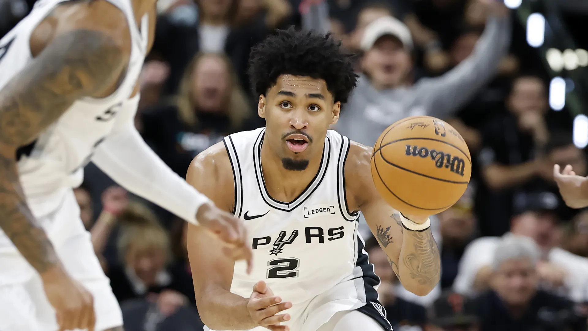 Dylan Harper of San Antonio Spurs.