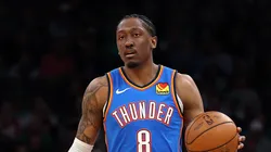 Jalen Williams #8 of the Oklahoma City Thunder.