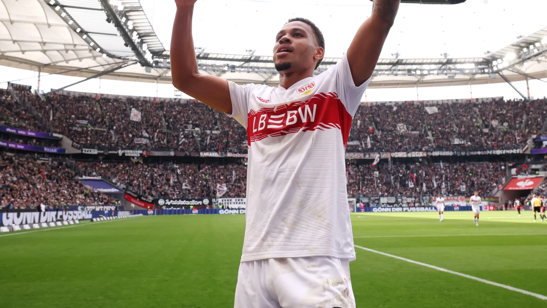 Nikolas Nartey of VfB Stuttgart – Alex Grimm/Getty Images