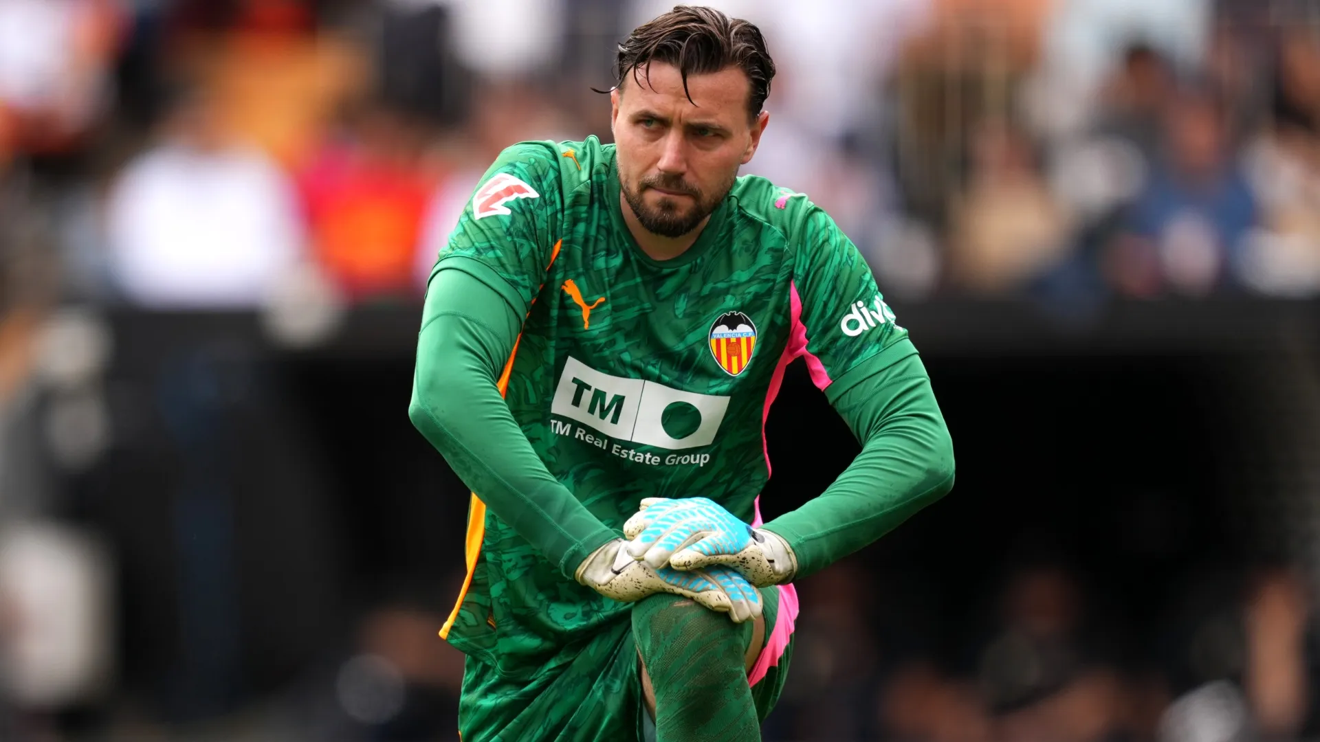 Stole Dimitrievski of Valencia – Alex Caparros/Getty Images
