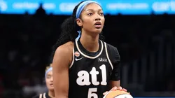 Angel Reese #5 of the Atlanta Dream.