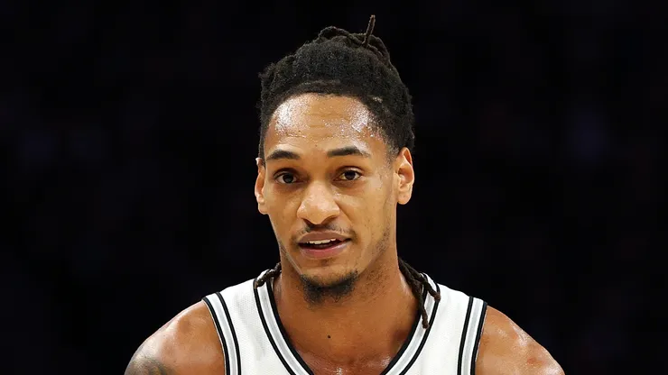 Devin Vassell #24 of the San Antonio Spurs.