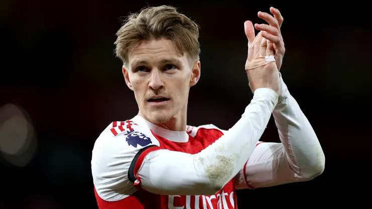 Martin Odegaard of Arsenal