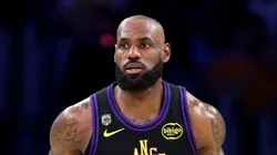 LeBron James #23 of the Los Angeles Lakers.