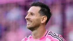 Lionel Messi #10 of Inter Miami CF gestures.