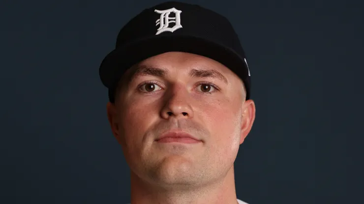 Tarik Skubal #29 of the Detroit Tigers poses.