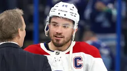 Nick Suzuki of the Montreal Canadiens.