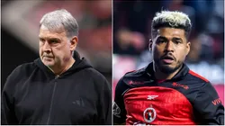 Tata Martino (left) and Josef Martinez.