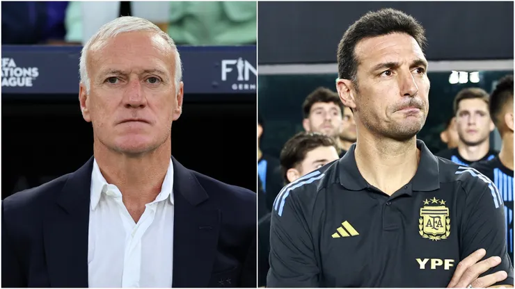 Lionel Scaloni and Didier Deschamps