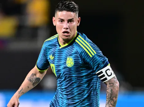 Why is James Rodriguez not starting today for Colombia vs Costa Rica?