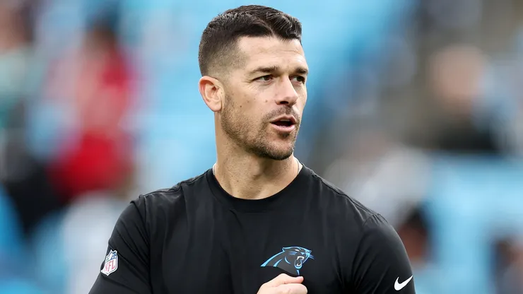 Head coach Dave Canales of the Carolina Panthers