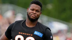 Myles Murphy #99 of the Cincinnati Bengals