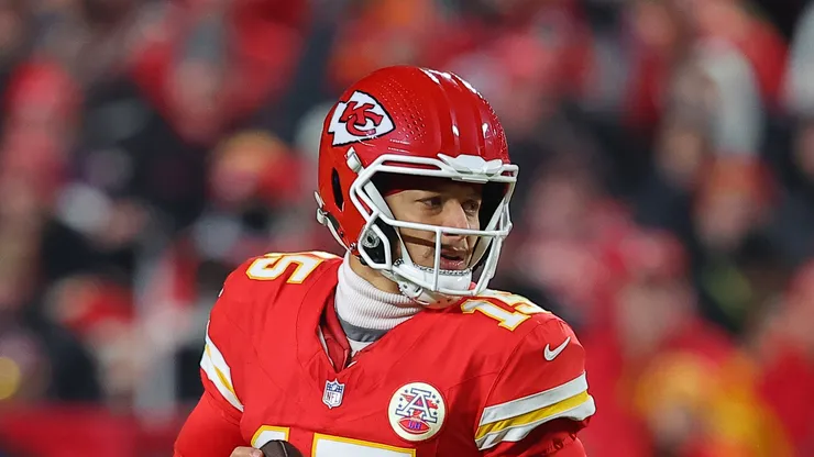 Patrick Mahomes #15 of the Kansas City Chiefs.