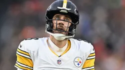 Aaron Rodgers #8 of the Pittsburgh Steelers.