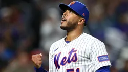 Freddy Peralta #51 of the New York Mets.