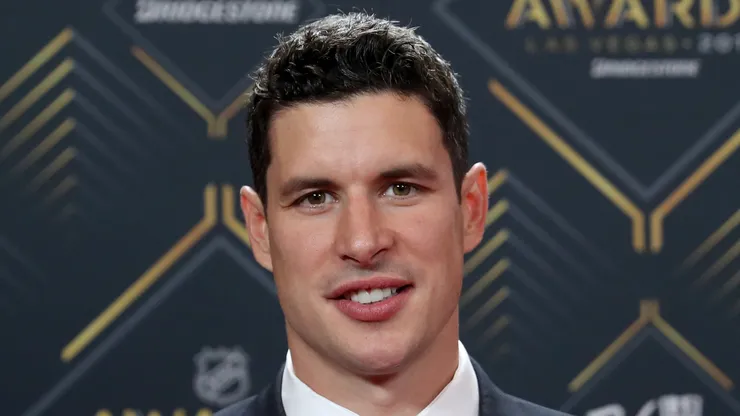 Sidney Crosby of the Pittsburgh Penguins during an NHL gala.