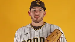 Joe Musgrove #44 of the San Diego Padres poses for a portrait.