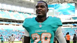 De'Von Achane #28 of the Miami Dolphins.