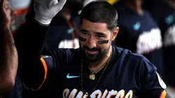 Nick Castellanos #21 of the San Diego Padres.