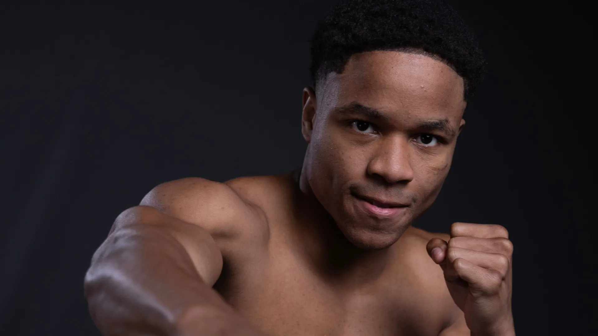 Floyd Schofield poses for a portrait ahead of the WBC World Lightweight Title fight. Richard Pelham/Getty Images