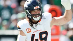 Alex Singleton #49 of the Denver Broncos.