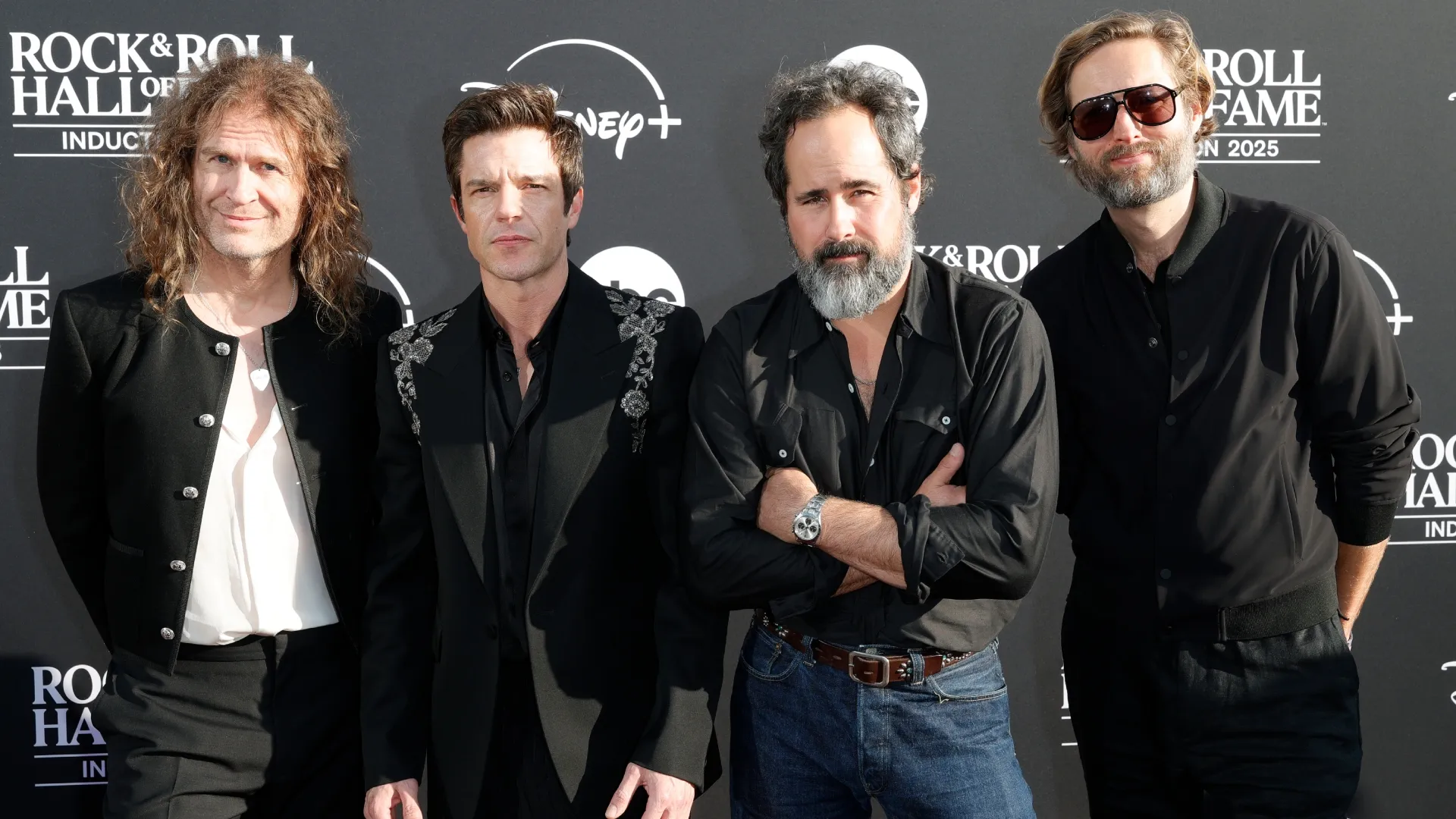 The Killers attend the 2025 Rock & Roll Hall of Fame Induction Ceremony (Source: Frazer Harrison/Getty Images for RRHOF)