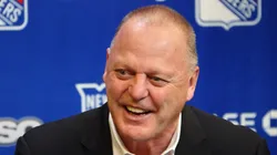 Gerard Gallant at Madison Square Garden.