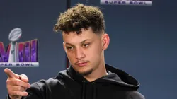 Patrick Mahomes quarterback of the Chiefs