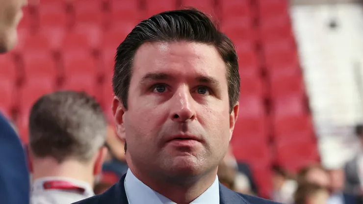 Chris Drury of the New York Rangers at NHL Draft.