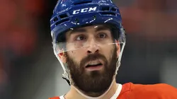 Evan Bouchard of the Edmonton Oilers and Canada.