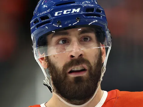 What happened to Evan Bouchard and why is he out of Canada vs USA?
