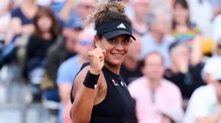Mayar Sherif during the 2025 ITF World Tennis Tour W100 Biarritz