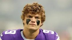 J.J. McCarthy quarterback of the Minnesota Vikings
