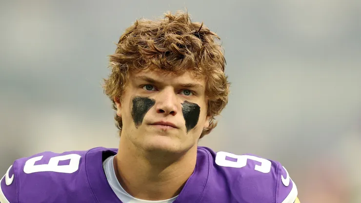 J.J. McCarthy quarterback of the Minnesota Vikings