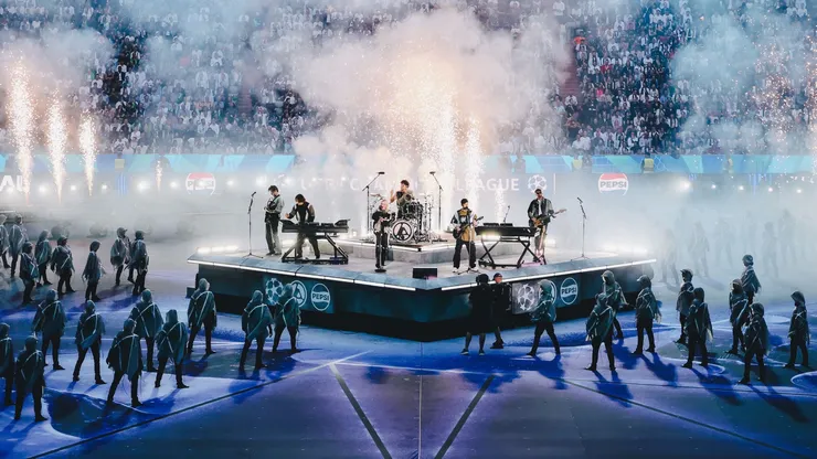 Linkin Park headline the 2025 UEFA Champions League Final kick off Show presented by Pepsi