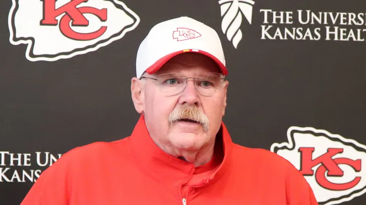 HC Andy Reid of the Kansas City Chiefs