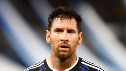 Lionel Messi of Argentina at Estadio Alberto J. Armando.