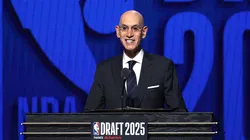 Adam Silver during the 2025 NBA Draft.