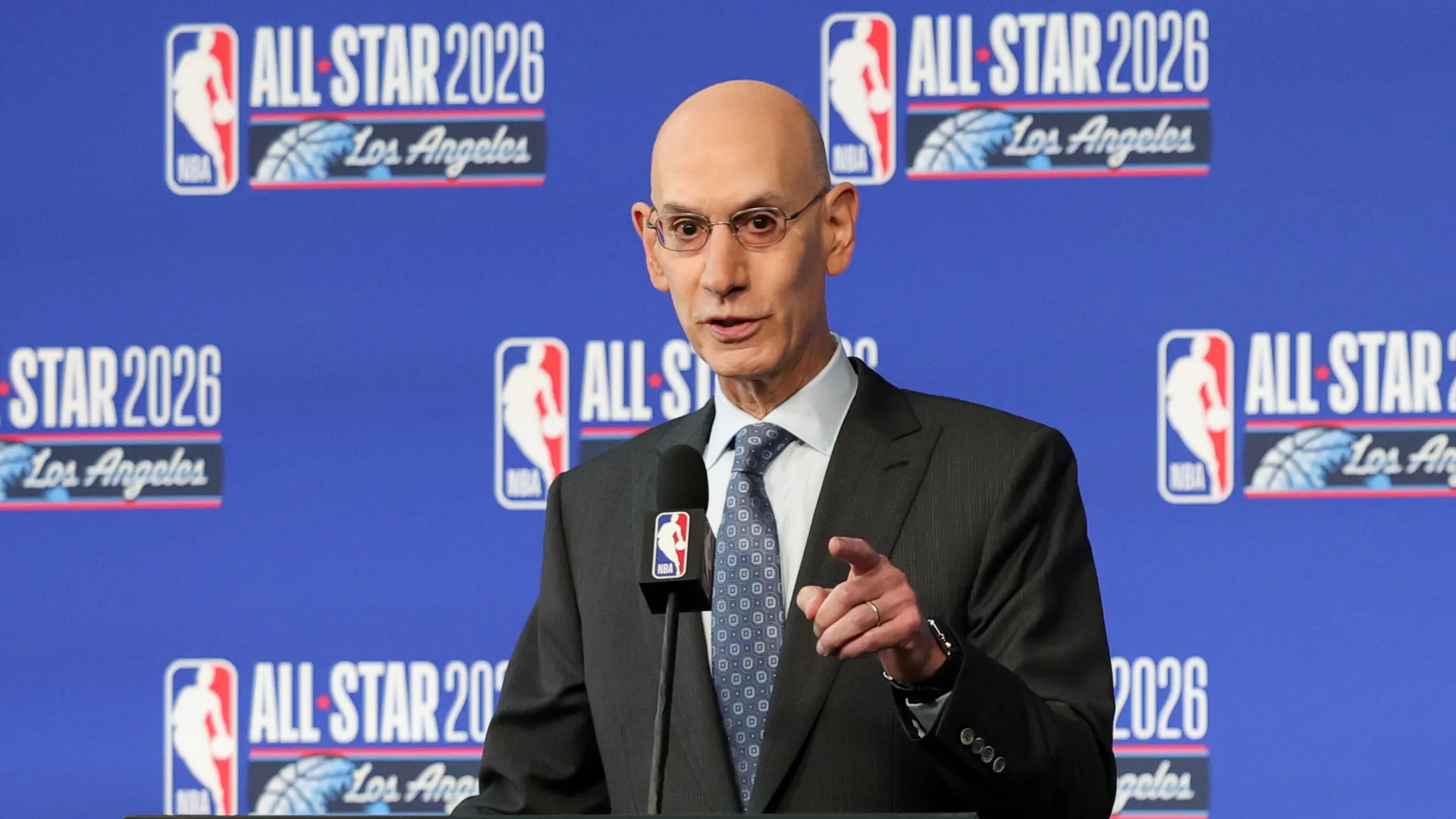 NBA Commissioner Adam Silver.