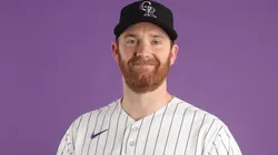 John Brebbia #63 of the Colorado Rockies poses for a portrait.