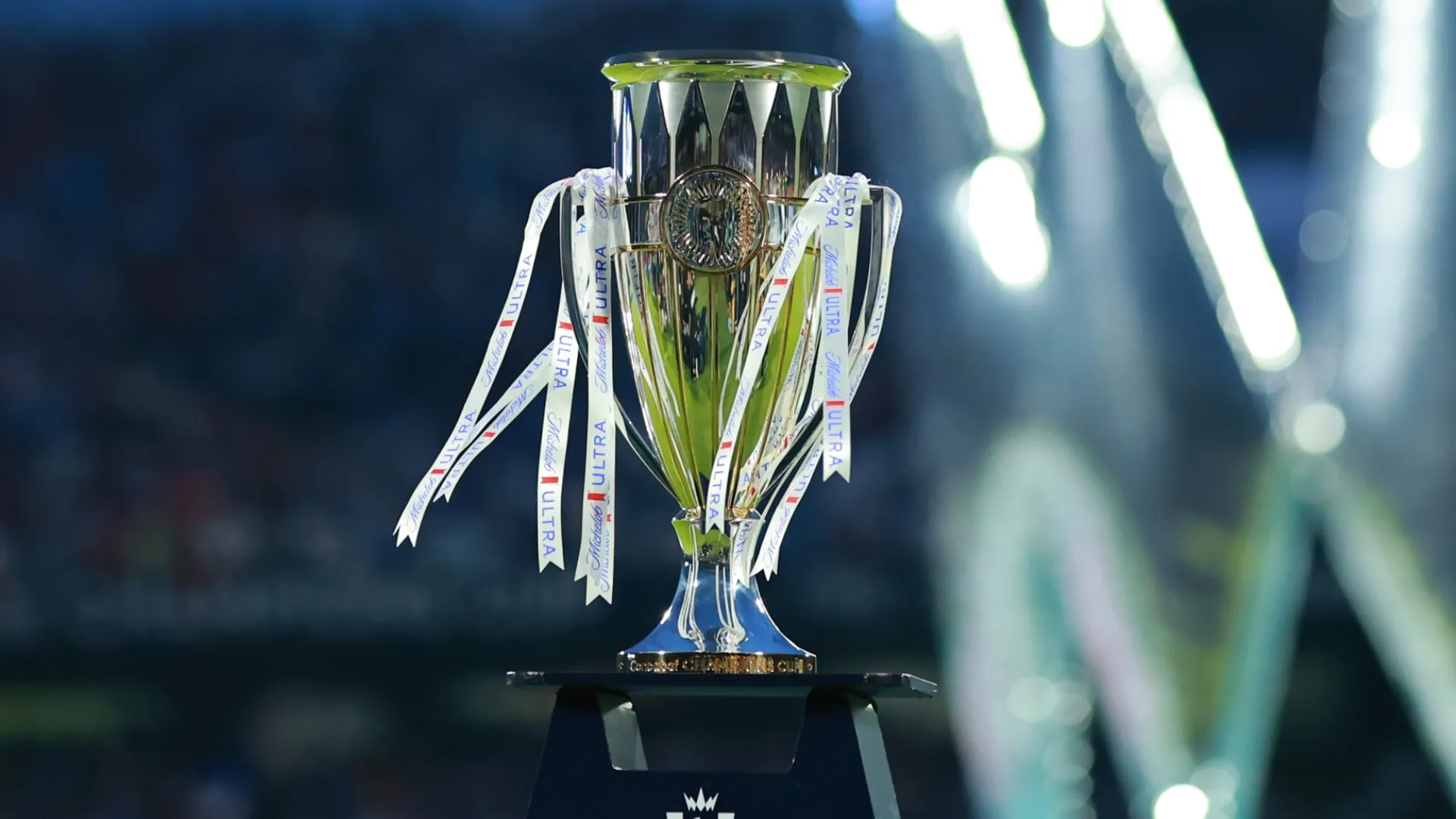 Concacaf Champions League trophy during the CONCACAF Champions Cup 202 (Source: Hector Vivas/Getty Images)